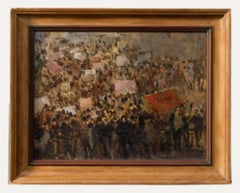 Charles Horwood (1907-1975) - Mid 20th Century Oil, The March