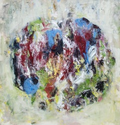 Charming Abstract Expressionist Painting by Mystery Artist