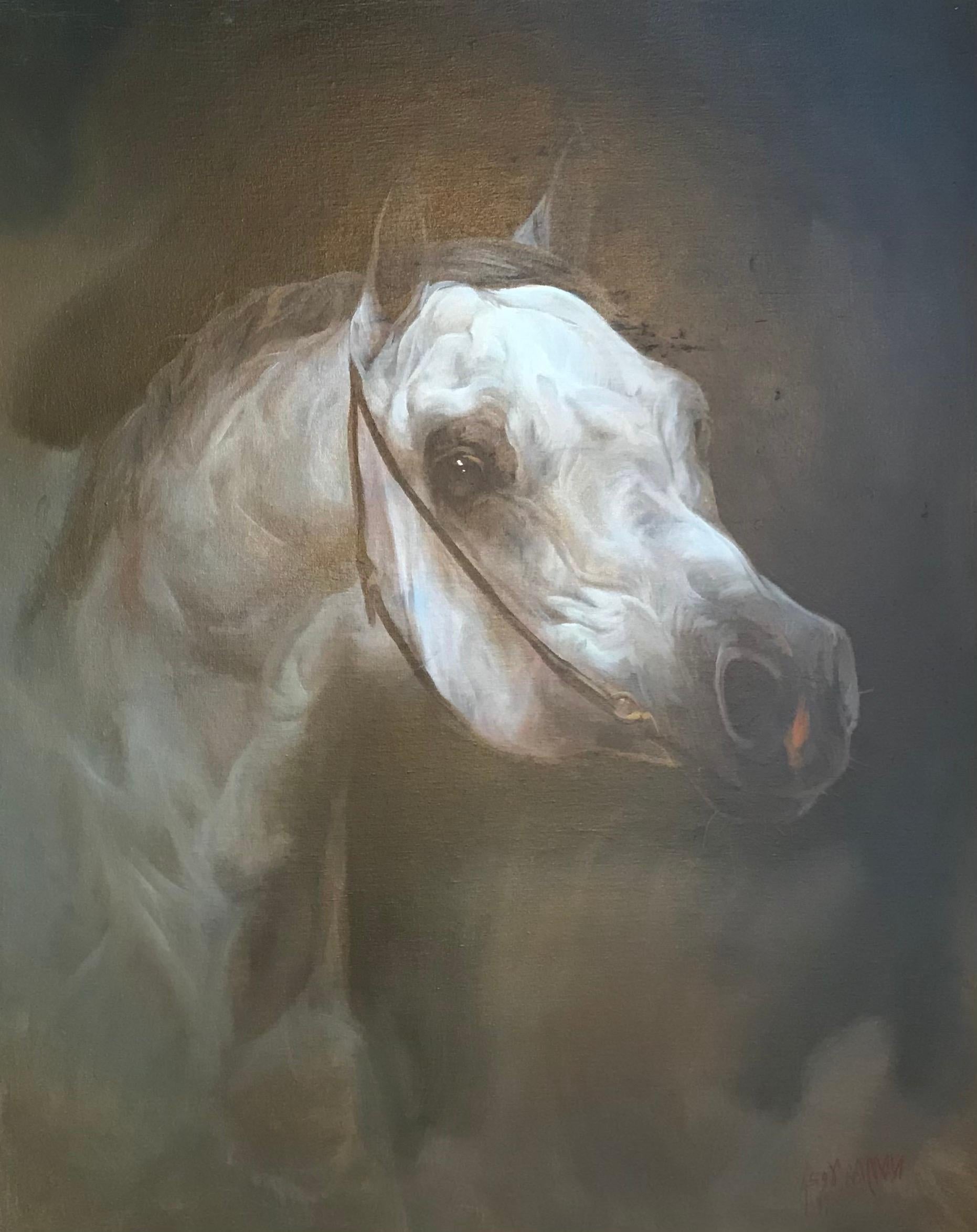 Unknown Animal Painting - Horse