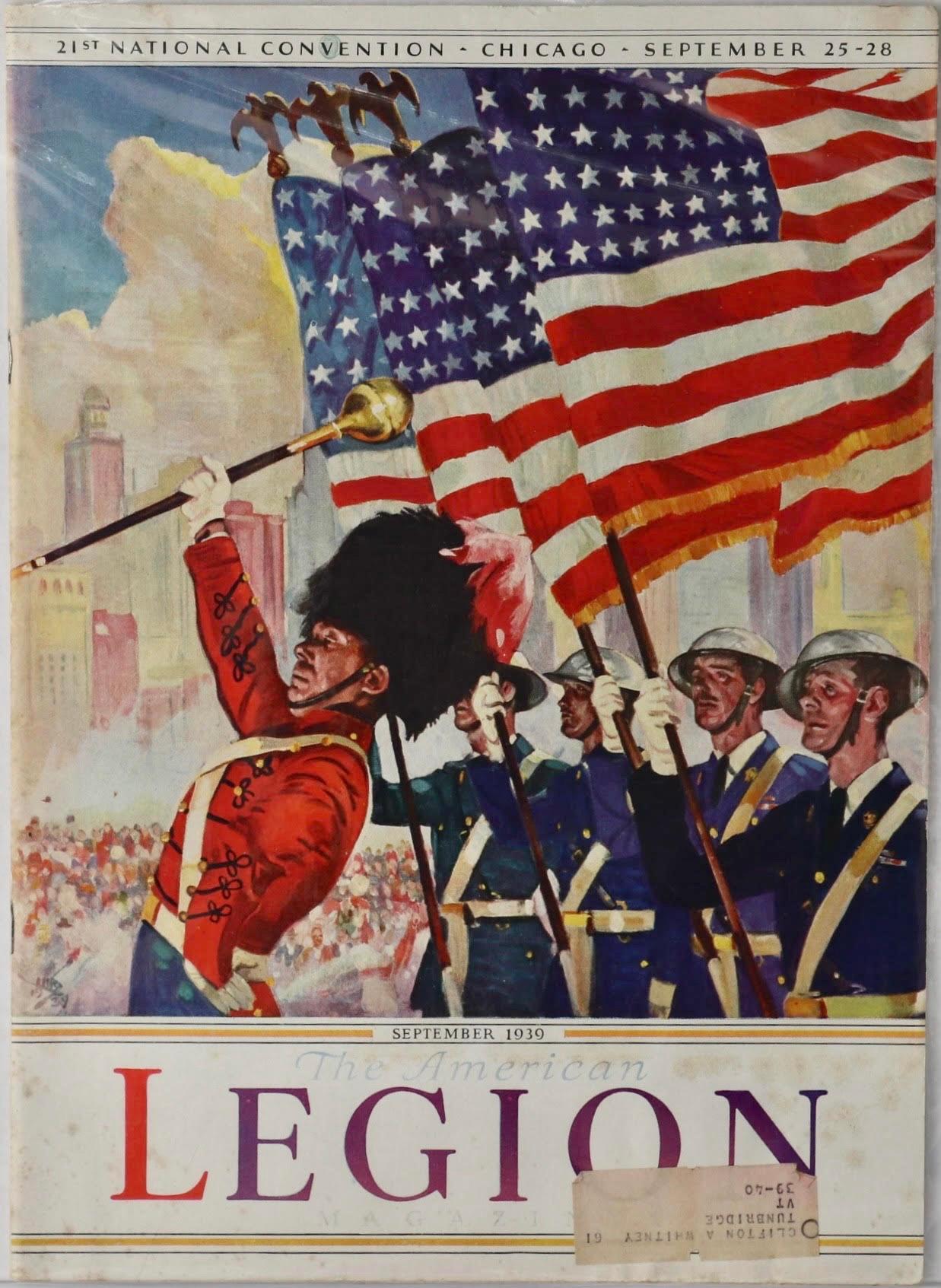Chicago Parade, The American Legion Magazine Cover For Sale 1