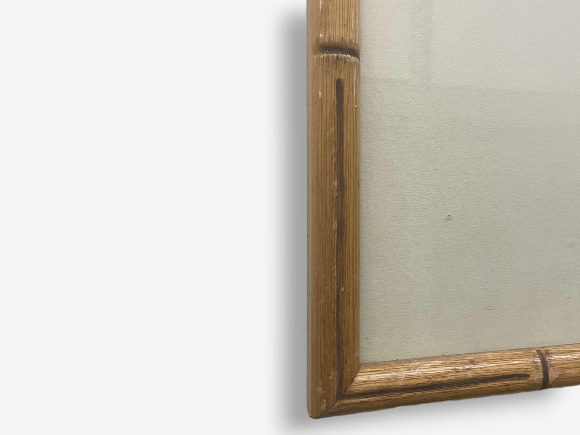 Esportazione cinese, inchiostro e grafite, decorazioni da parete cinesi d'epoca, bambù, anni '30 in vendita 6