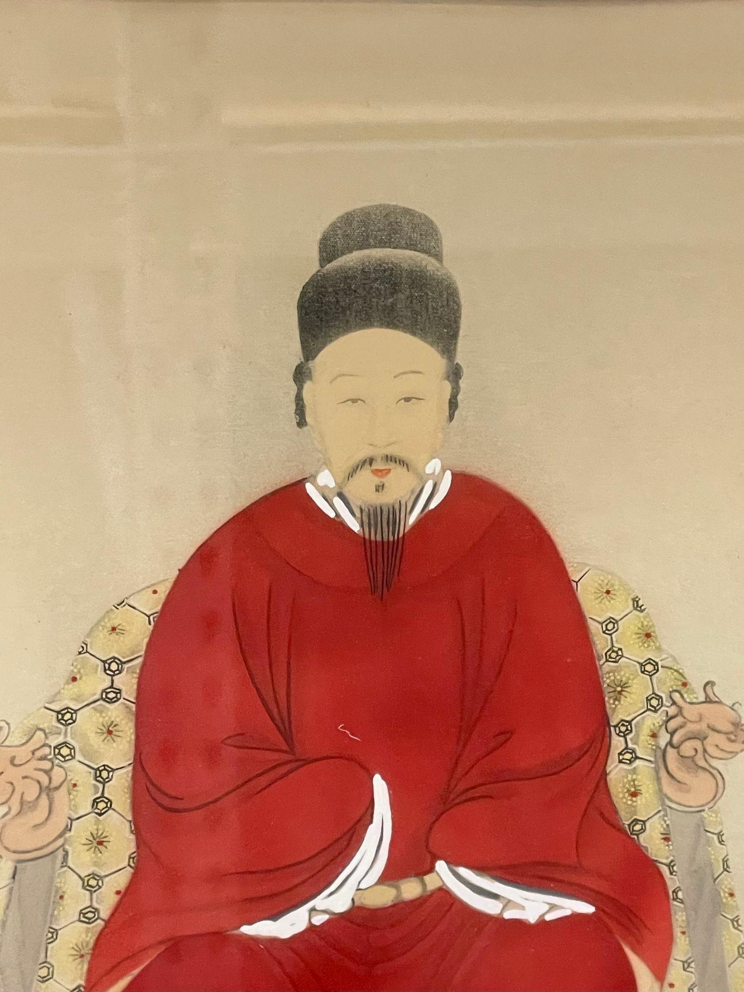 Esportazione cinese, inchiostro e grafite, decorazioni da parete cinesi d'epoca, bambù, anni '30 in vendita 2