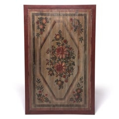 Qing Dynasty Floral Bed Canopy Painting