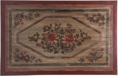 Qing Dynasty Floral Bed Canopy Painting
