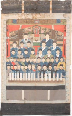 Chinesisches Forty-Two-Ancestor-Porträt