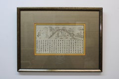Chinese Pictorial Poem " Men Sitting "