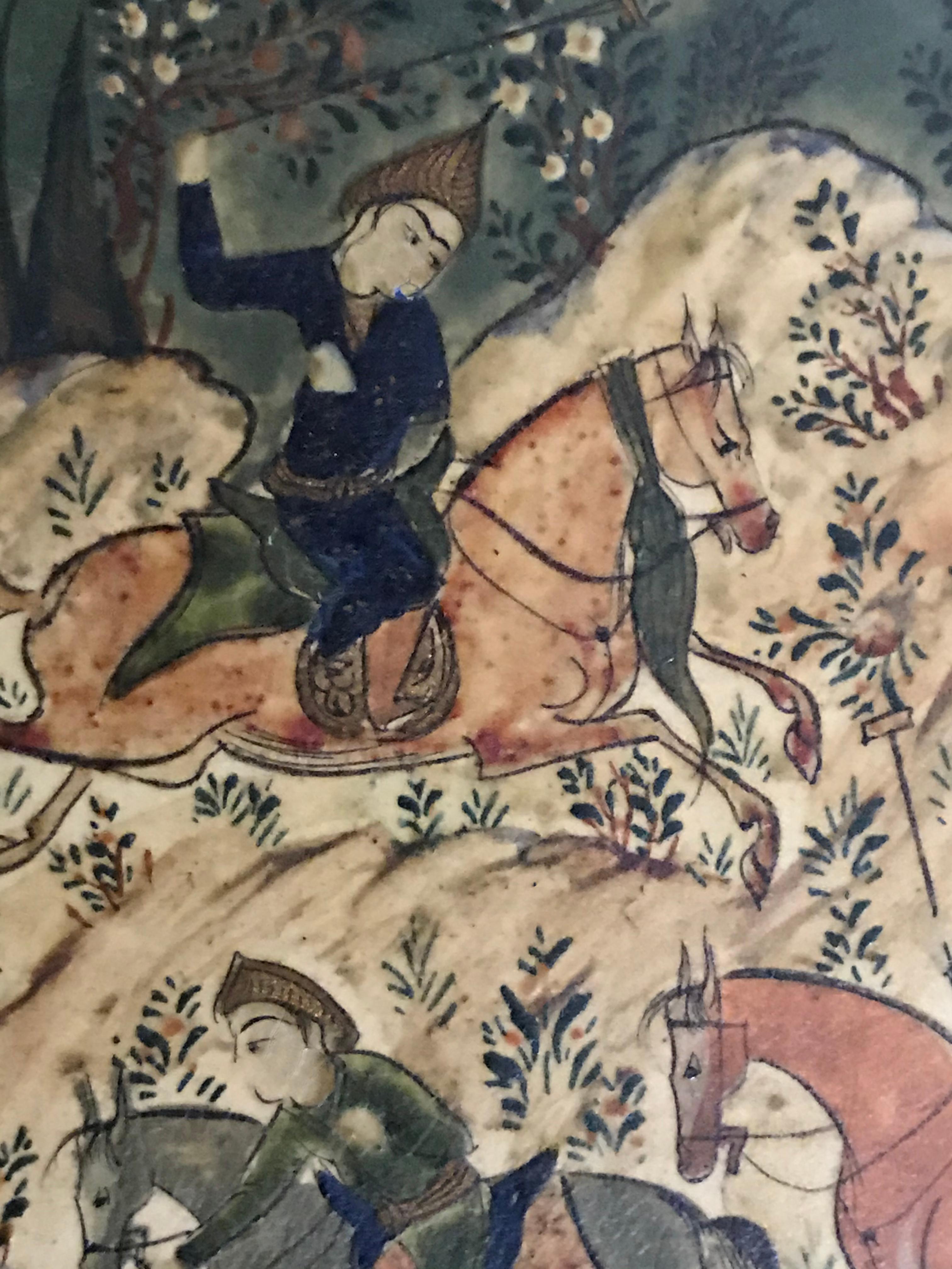 “Chogan” (Polo) - Academic Painting by Unknown