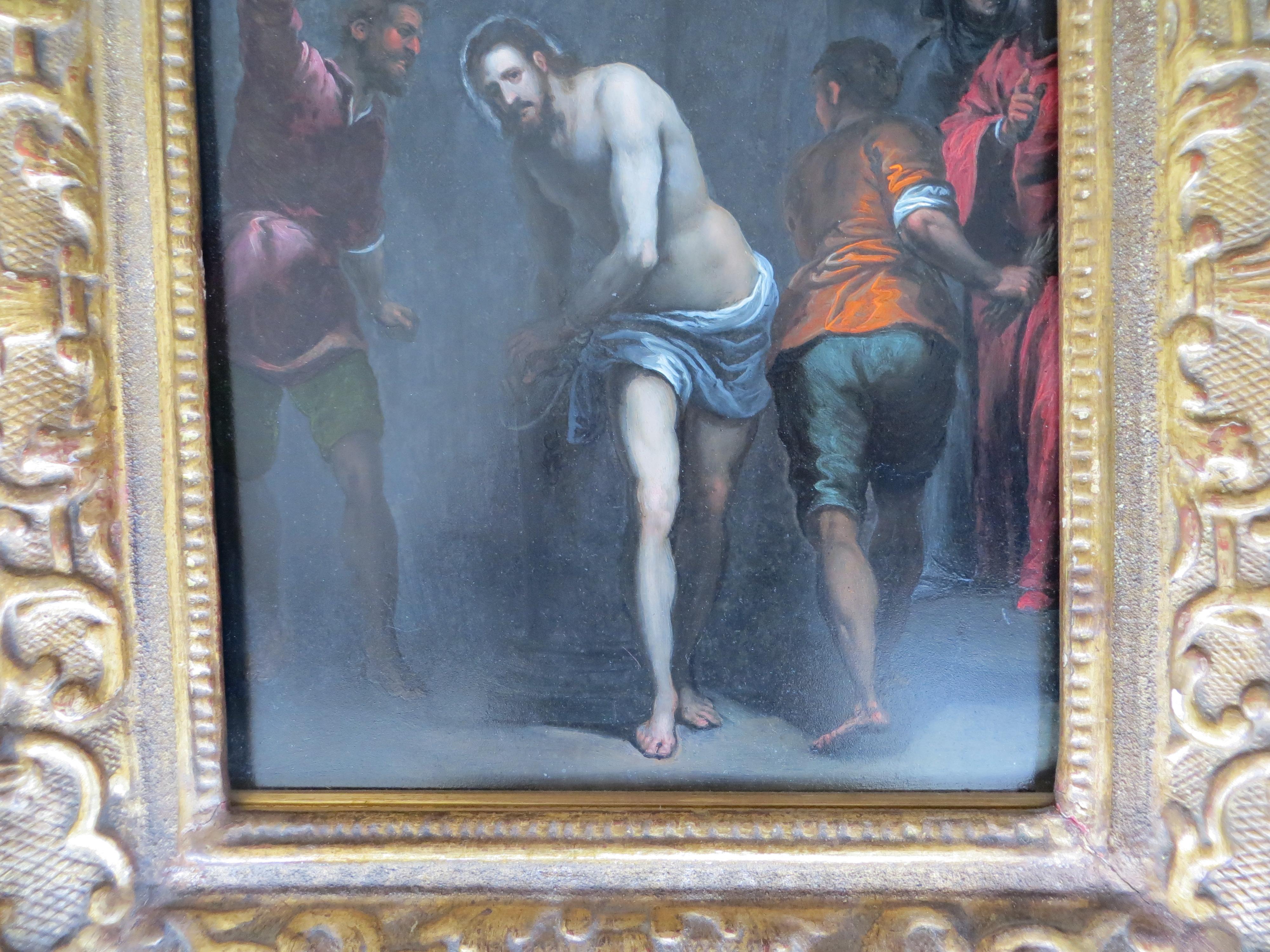  Christ lynched  - Old Masters Painting by Unknown