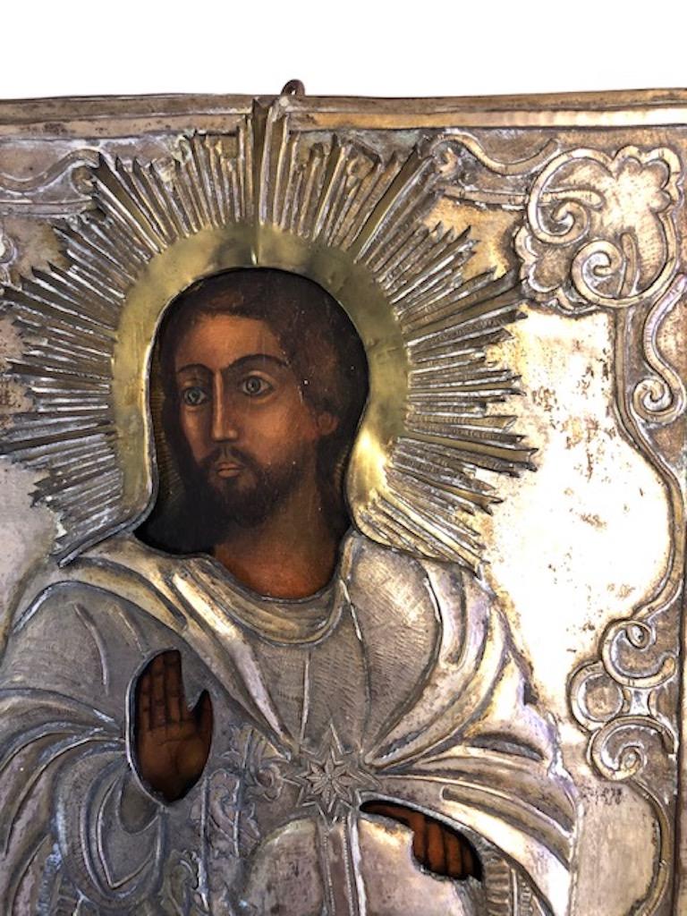 Christ the Pantocrator - Other Art Style Painting by Unknown