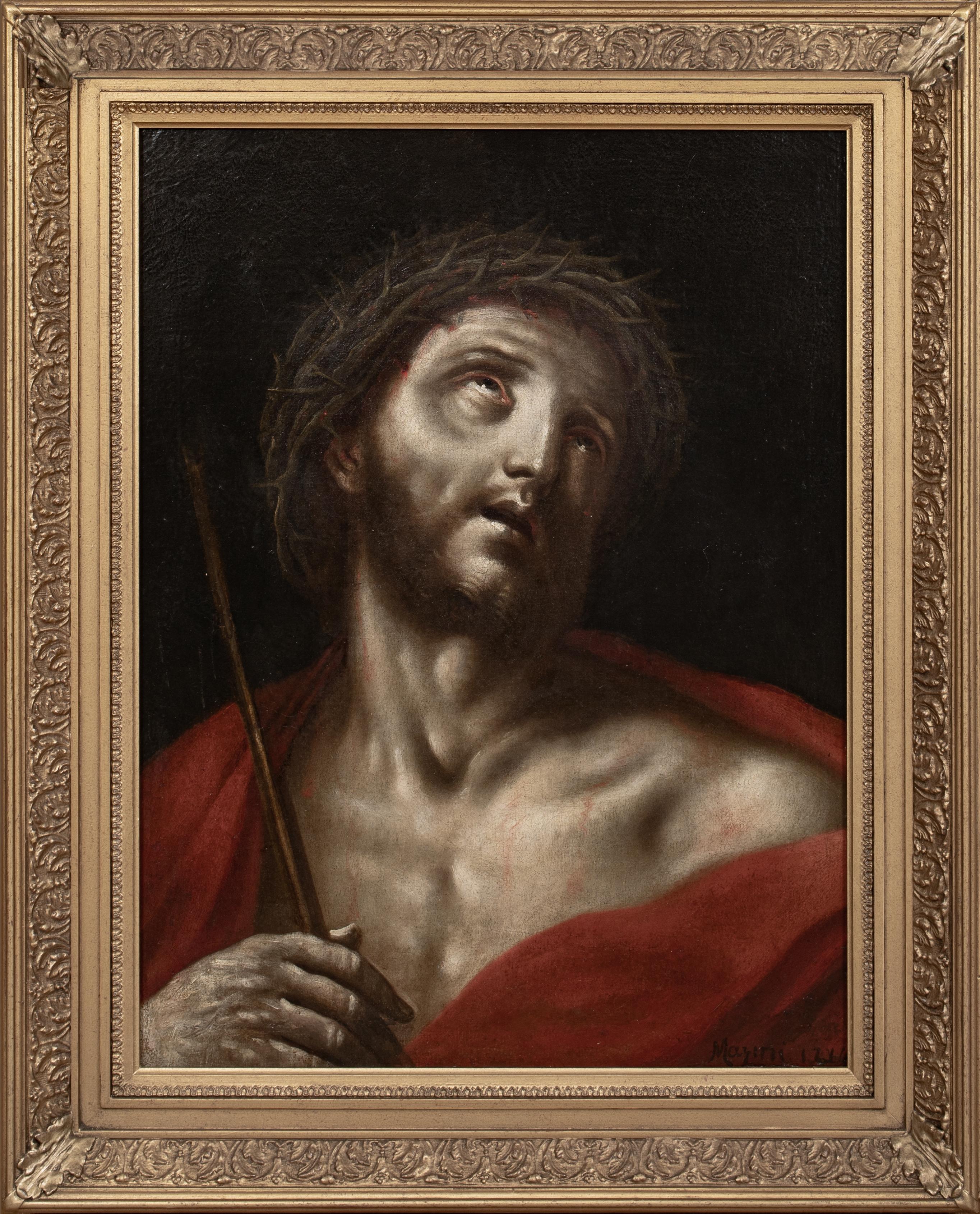 Le Christ portant la couronne d'épines, 17e siècle  Cercle Carlo Dolci (1616-1686)