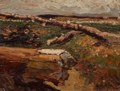 Christiaan le Roy (1884-1969) - 1915 Oil, Fallen Tree