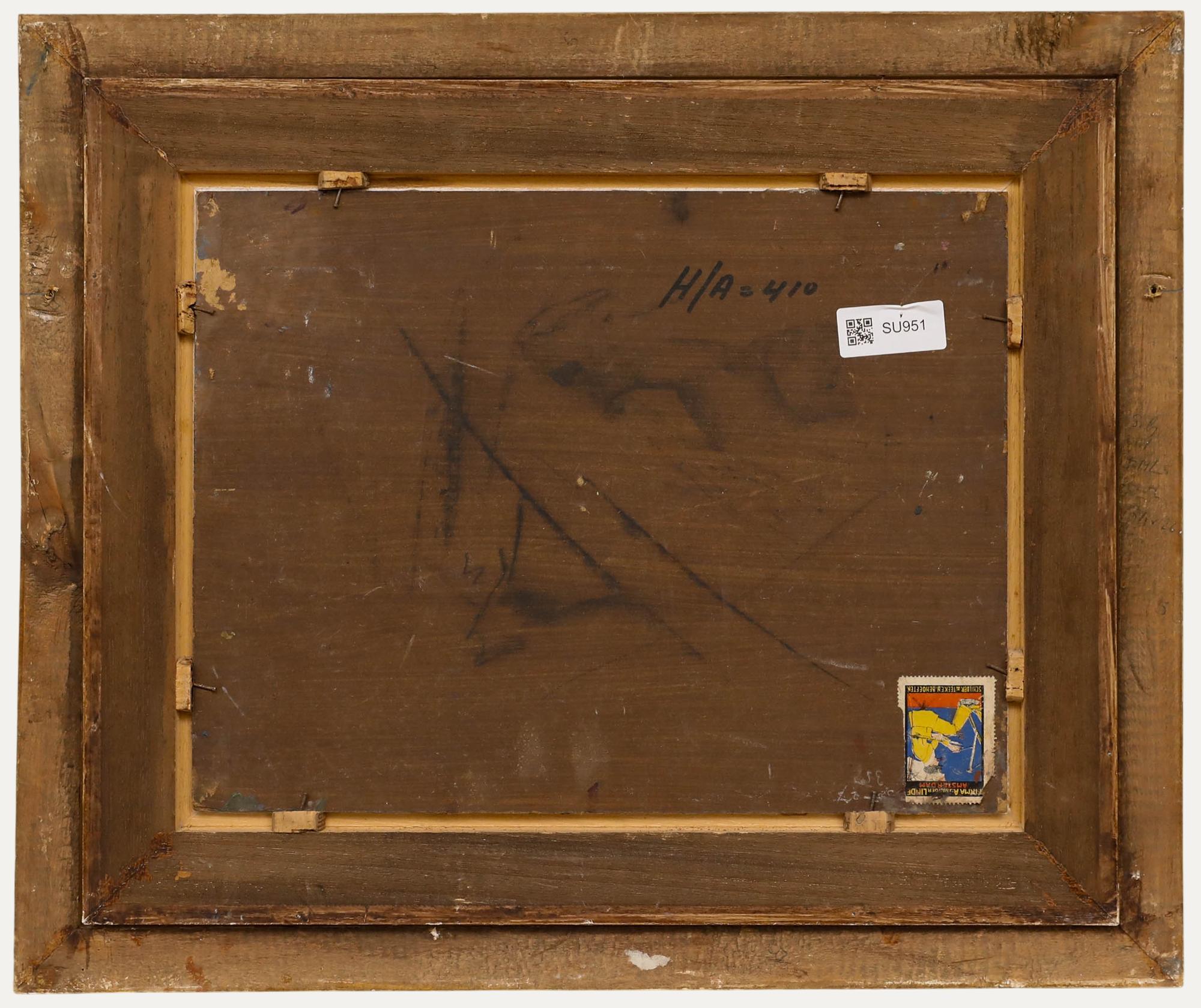 Christiaan le Roy (1884-1969) - 1915 Oil, Fallen Tree - Brown Landscape Painting by Unknown