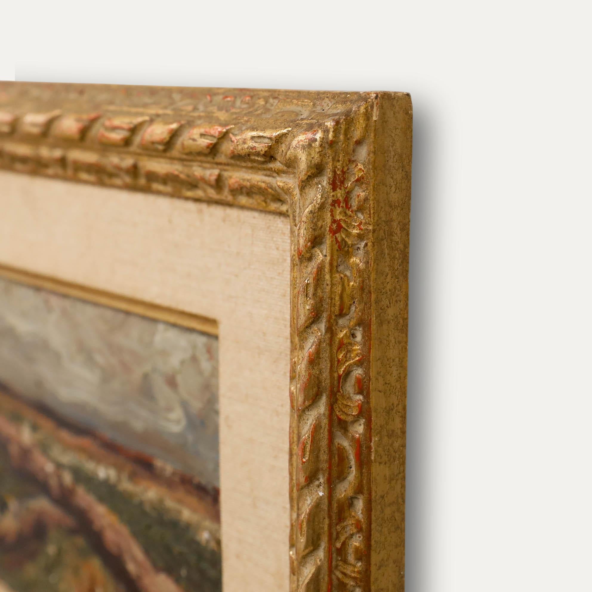 Christiaan le Roy (1884-1969) - 1915 Oil, Fallen Tree For Sale 1