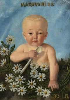 Circa 1900 - Retrato de Margarita