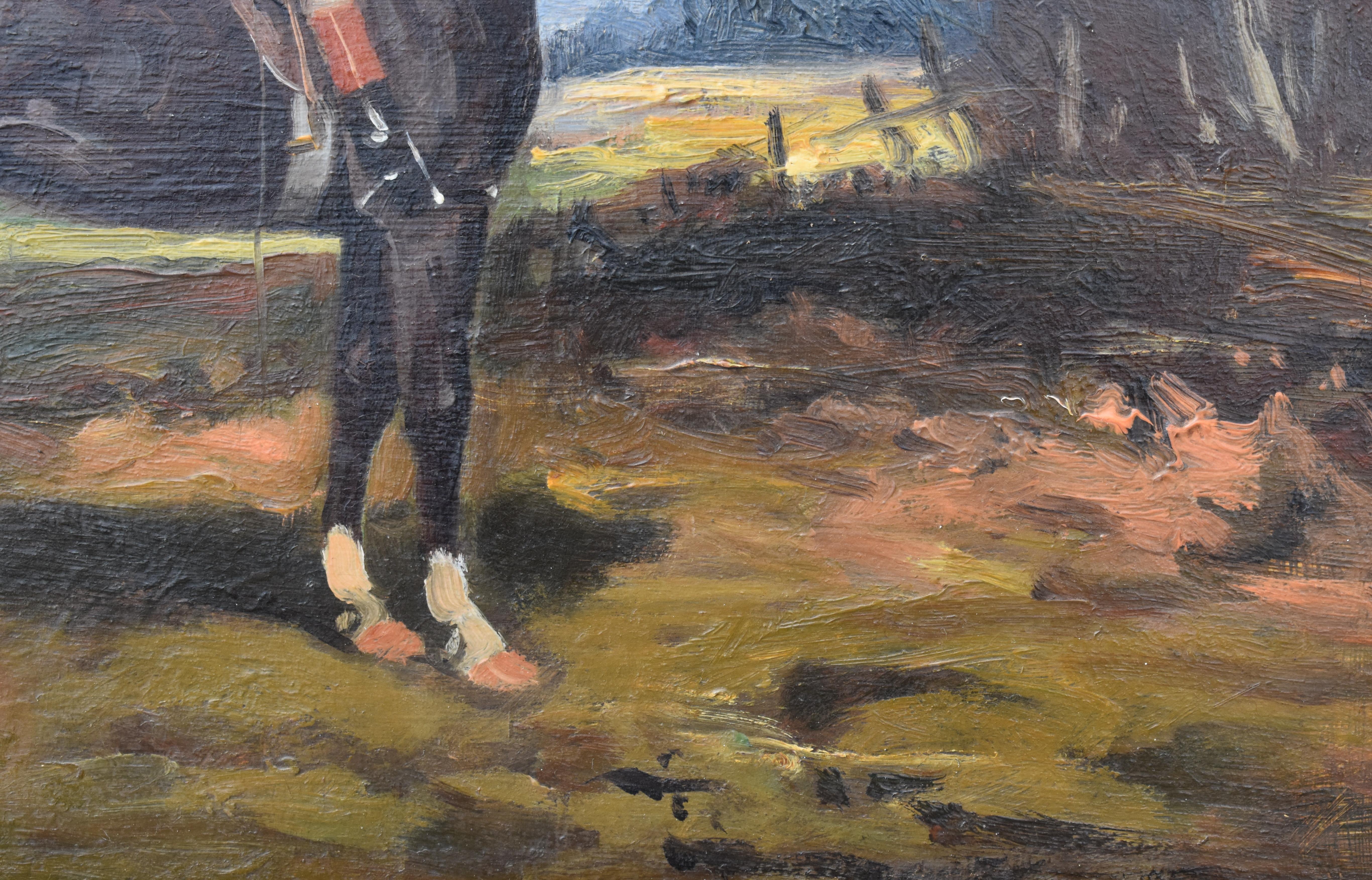 Círculo de A J Munnings c1910 