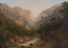 Circle of Edmund Gill (1820-1894) - 19th Century Oil, The Stone Bridge