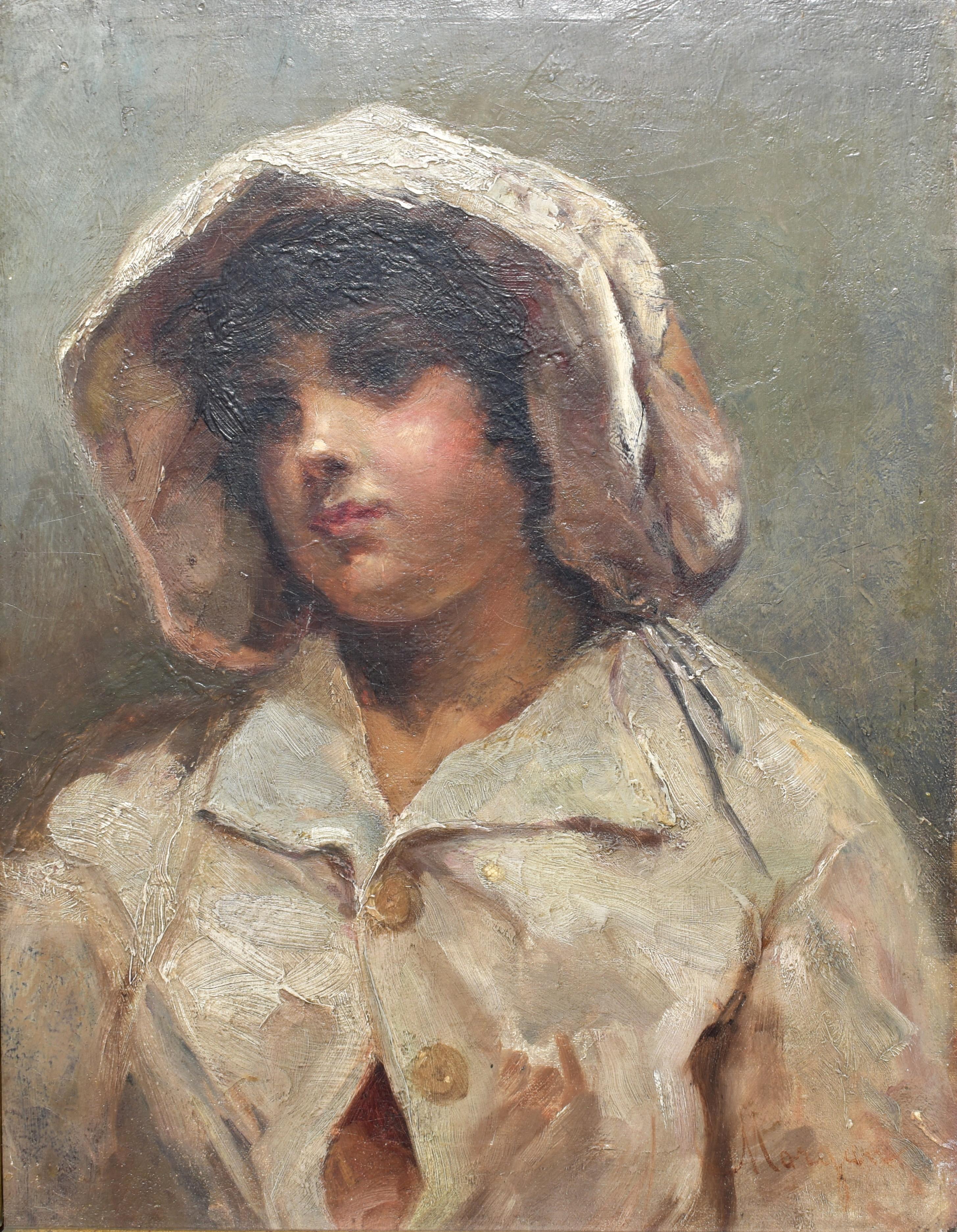 Cerchio di Fred MORGAN (1847-1927) c1890 - Painting di Unknown