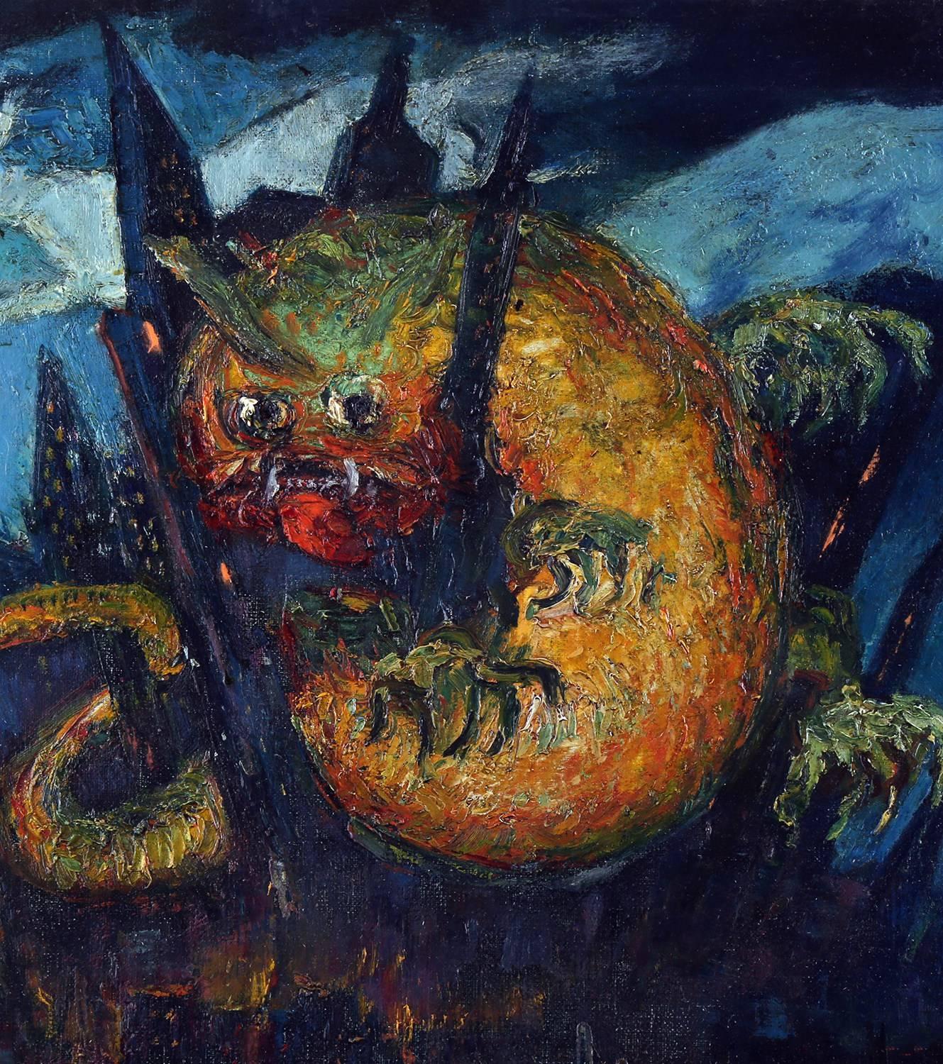 scary landscape paintings
