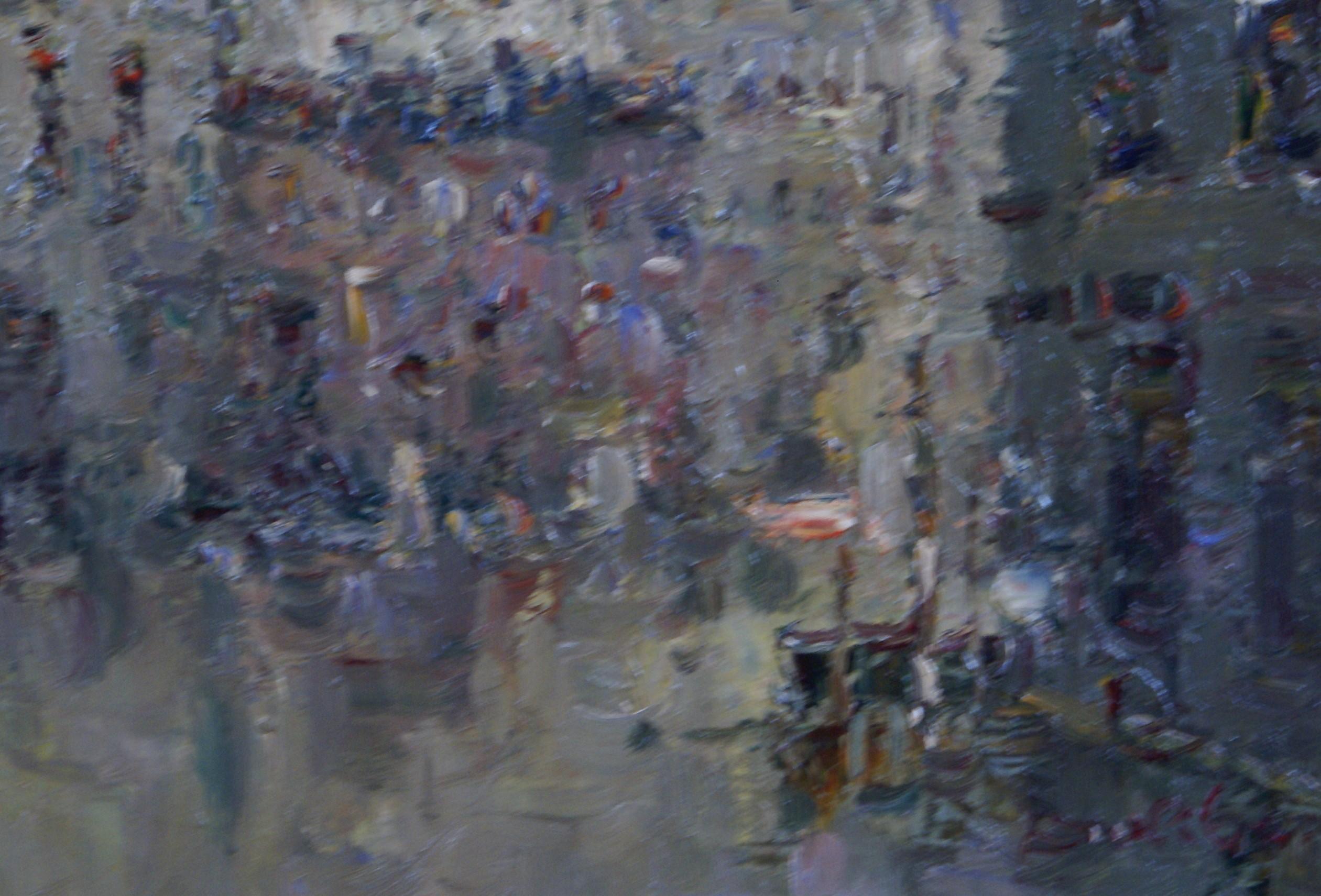City Scene - Impressionist Painting by Unknown