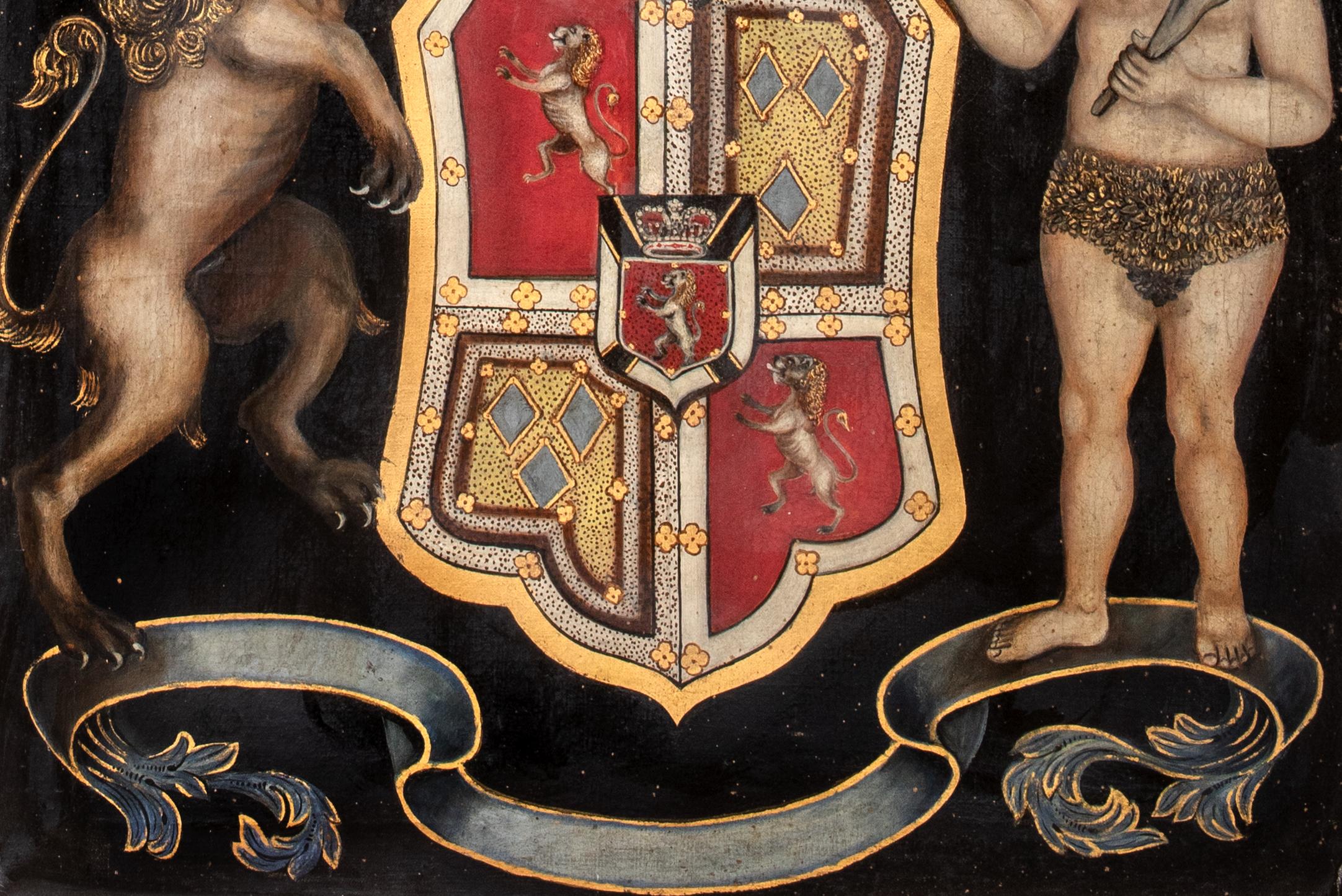 Clan Murray, Coat Of Arms, Duke Of Atholl, 18th Century  Scottish School For Sale 6