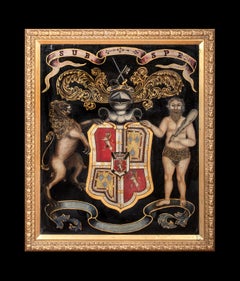 Clan Murray, Coat Of Arms, Duke Of Atholl, 18th Century  Scottish School