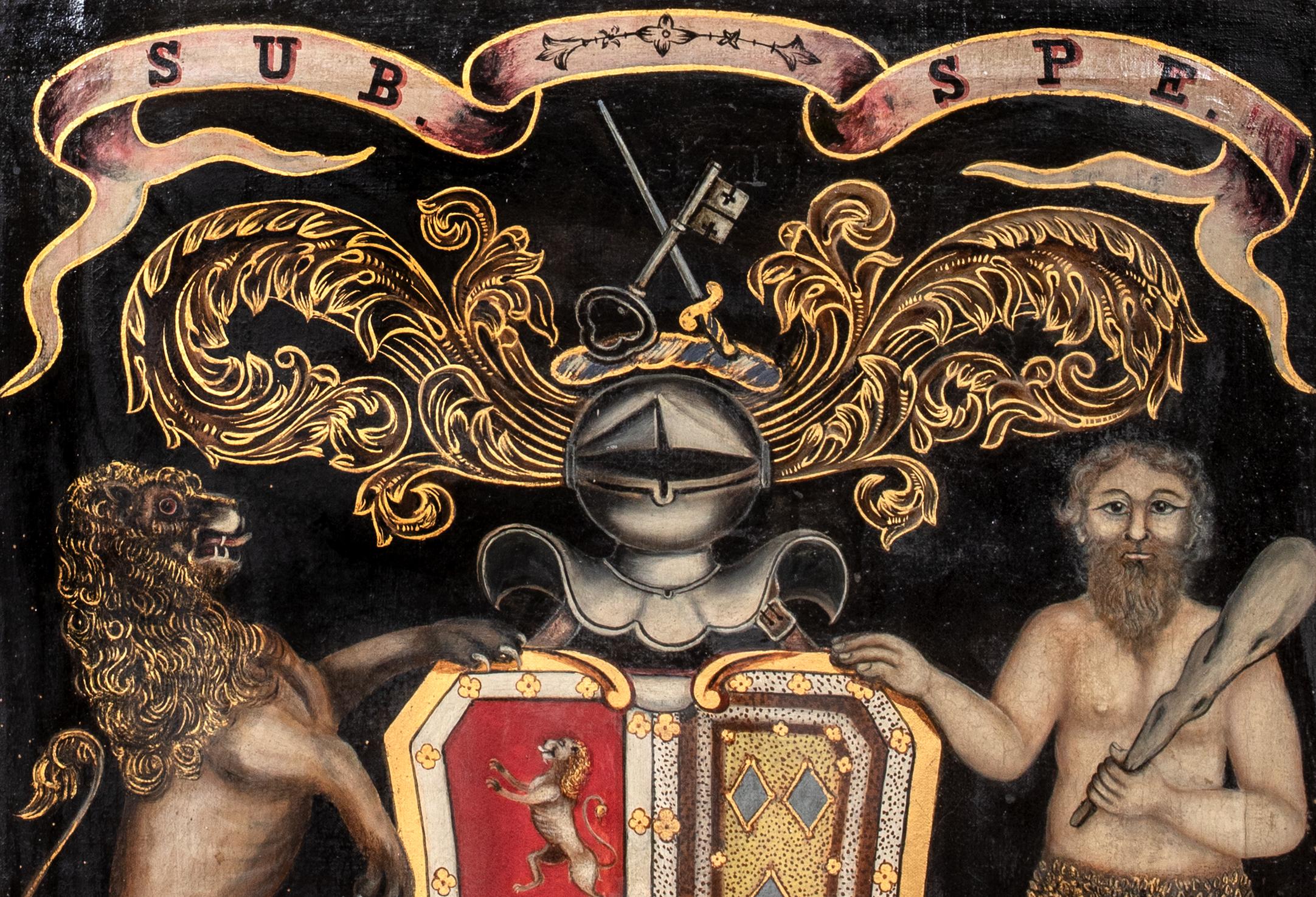 Clan Murray, Coat Of Arms, Duke Of Atholl, 18th Century  Scottish School For Sale 3