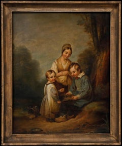 Clara Wulffaert (1812-1867) - Framed Mid 19th Century Oil, The Bird Nest