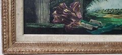 Landscape of Classical Sculptures Overlooking a Lush Country By Robert Franke