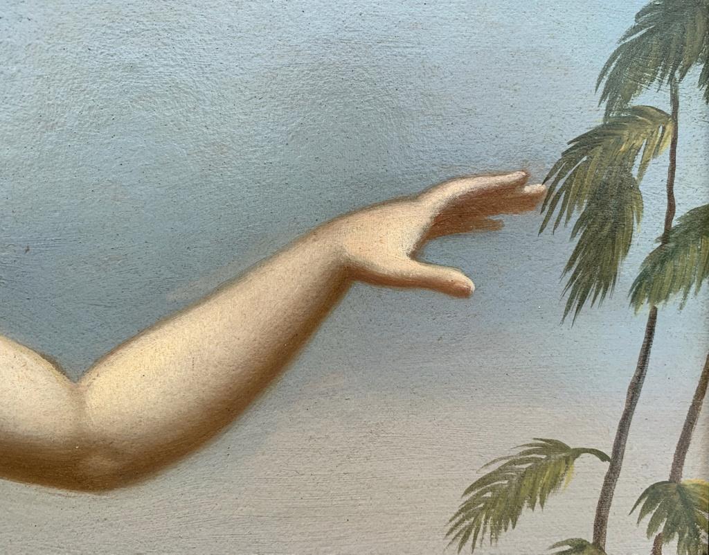 Pintor clasicista italiano - Pintura de figuras del siglo XIX - Alegoría romana 5