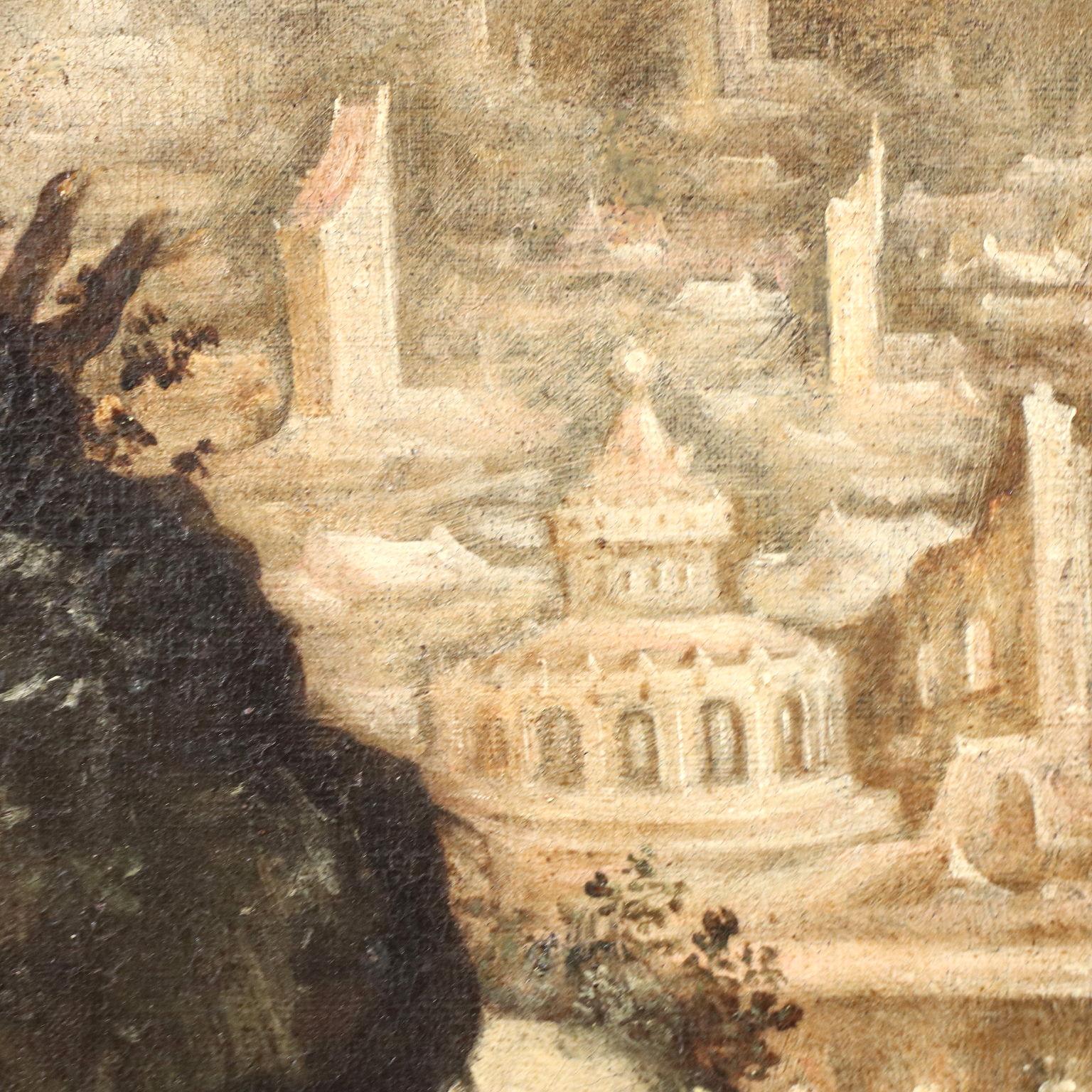 'Clelia crosses the Tiber' Domenico Lupini attributed to, XVth century 2