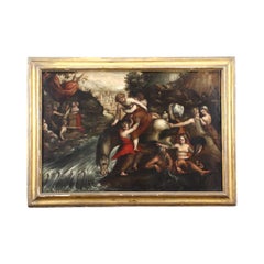 Clelia attraversa il Tevere' Domenico Lupini attribuito a, XV secolo
