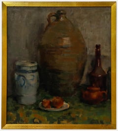 Clemens Merkelbach van Enkhuizen (1937-2023) - Óleo enmarcado, Naturaleza muerta holandesa