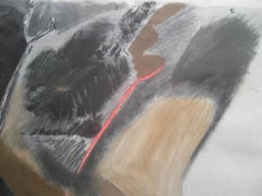 Clifford Fishwick (1923-1997). 'Abstract Composition' mixed media, circa 1974