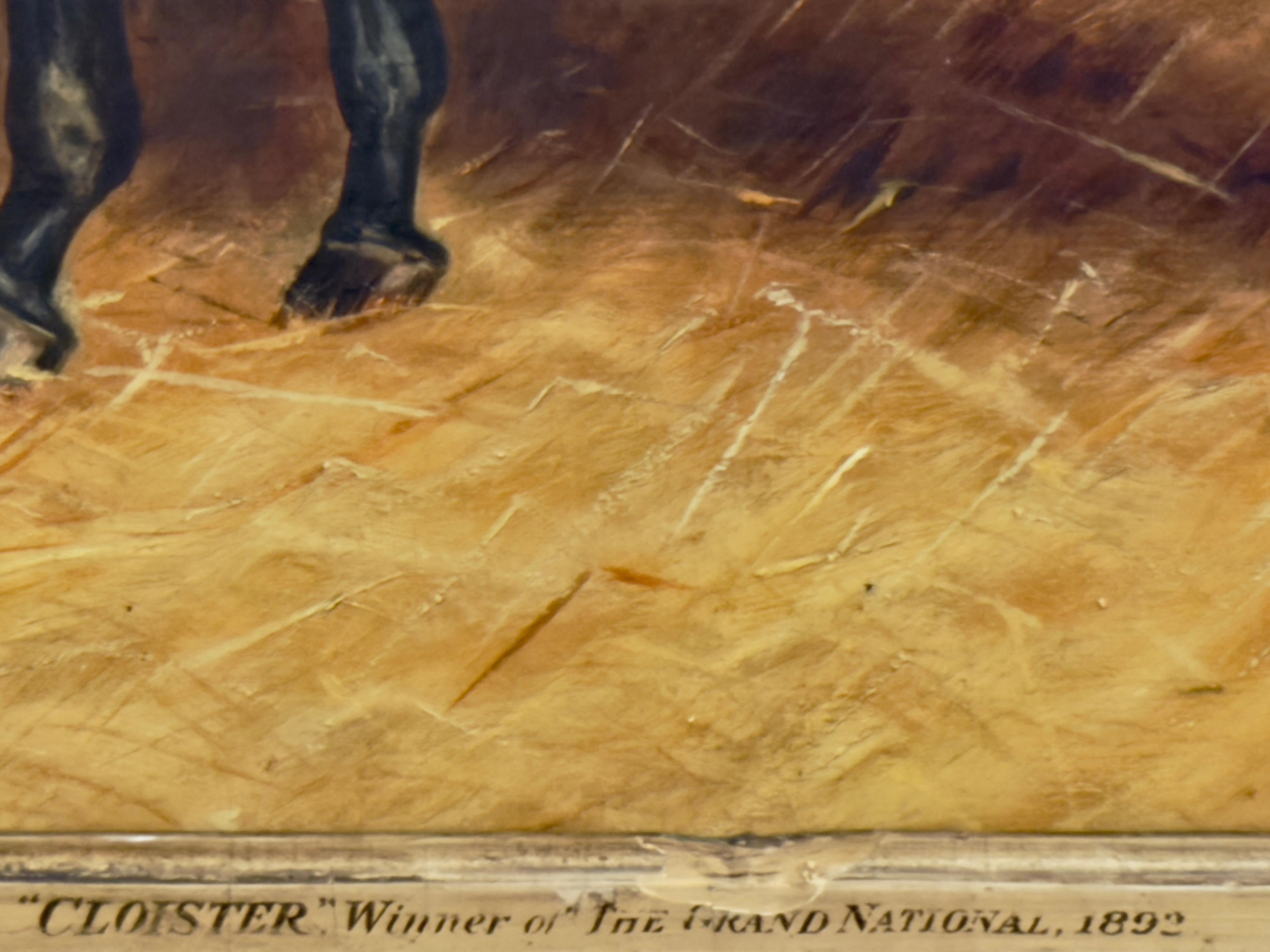 Cloisters, Grand National Steeplechase Pferderennen Champion 1892 im Angebot 5