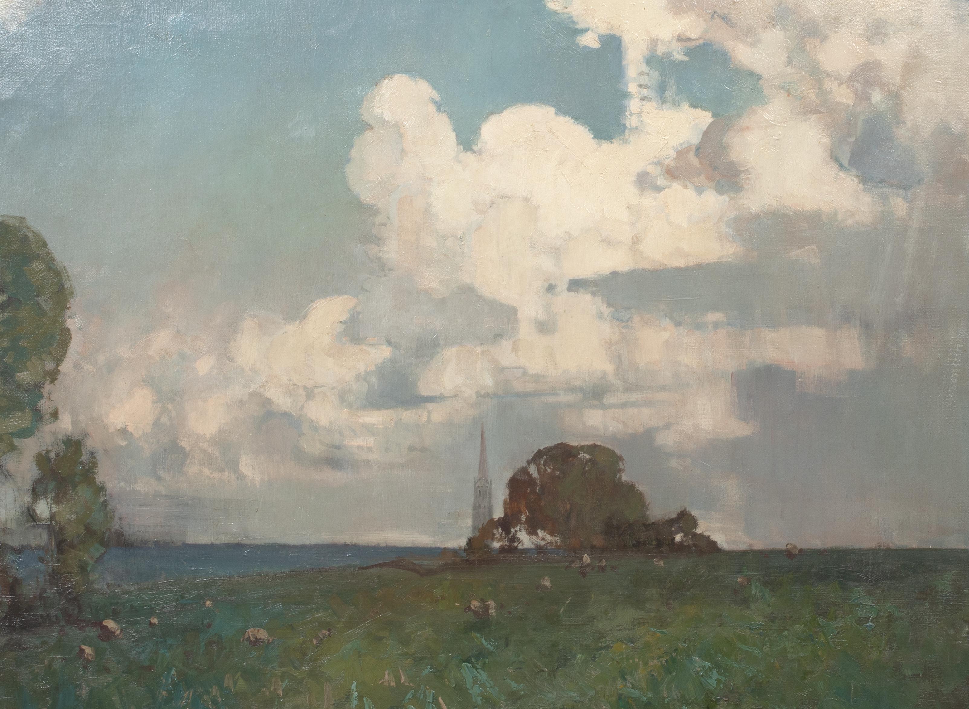 Wolke über Lincolnshire, um 1900  von HERBERT ROLLETT (1872-1932) im Angebot 1