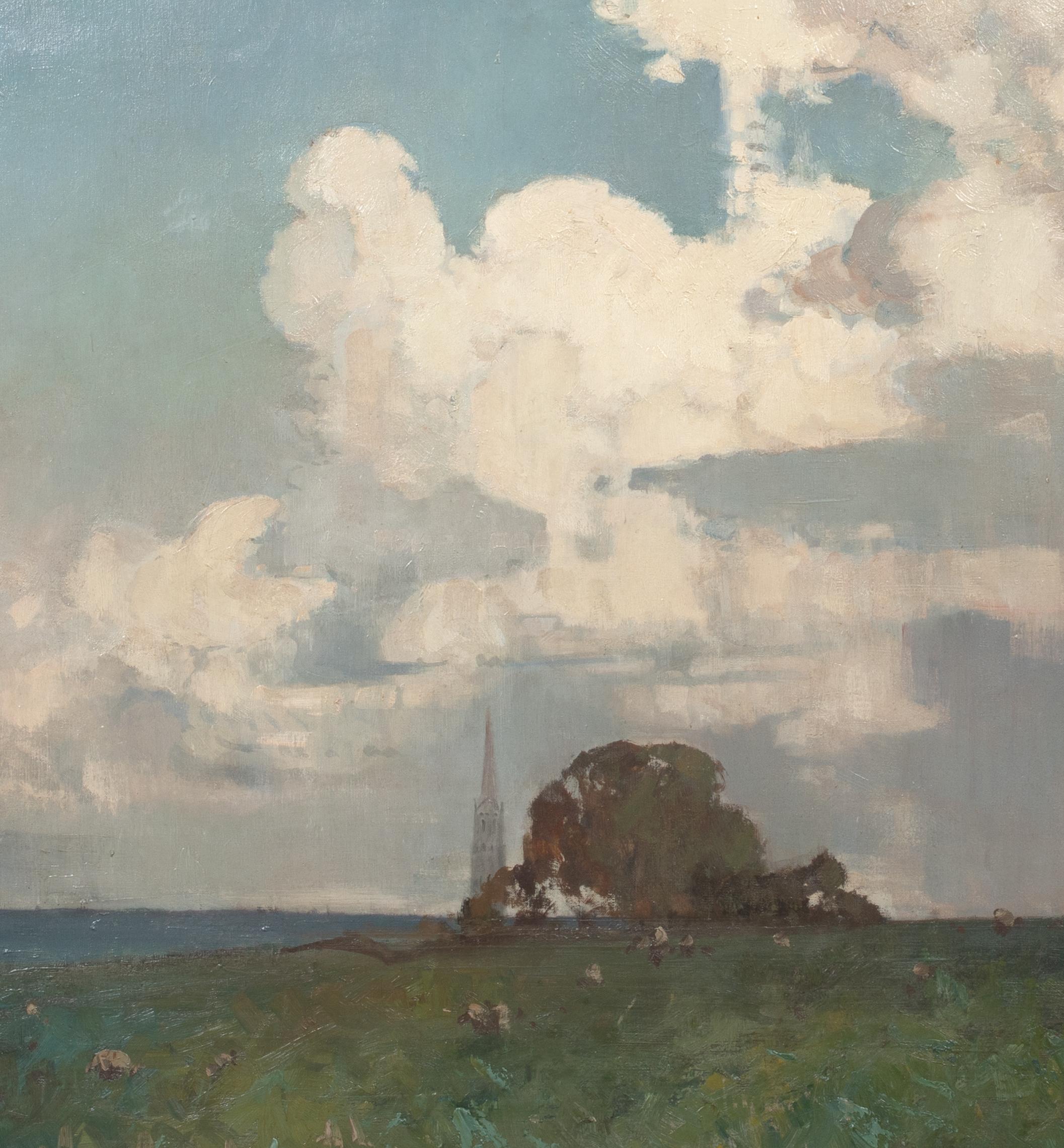 Wolke über Lincolnshire, um 1900  von HERBERT ROLLETT (1872-1932) im Angebot 2