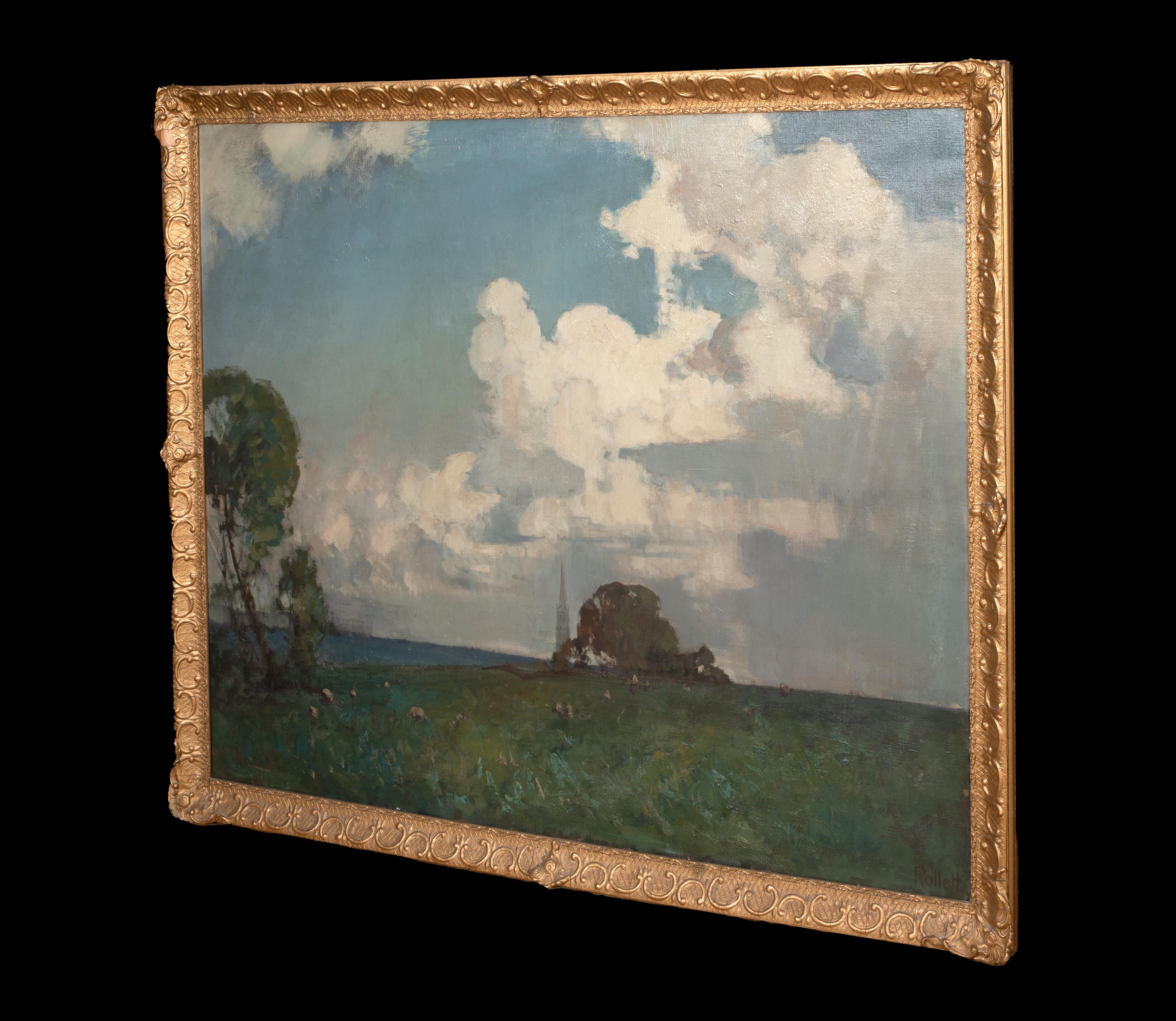 Wolke über Lincolnshire, um 1900  von HERBERT ROLLETT (1872-1932) im Angebot 3