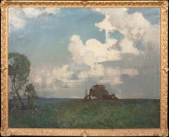Cloud Over Lincolnshire, circa 1900  by HERBERT ROLLETT (1872-1932)