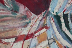 Colorful Bold Abstract Acrylic Painting