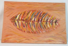 Buntes Fischskelett
