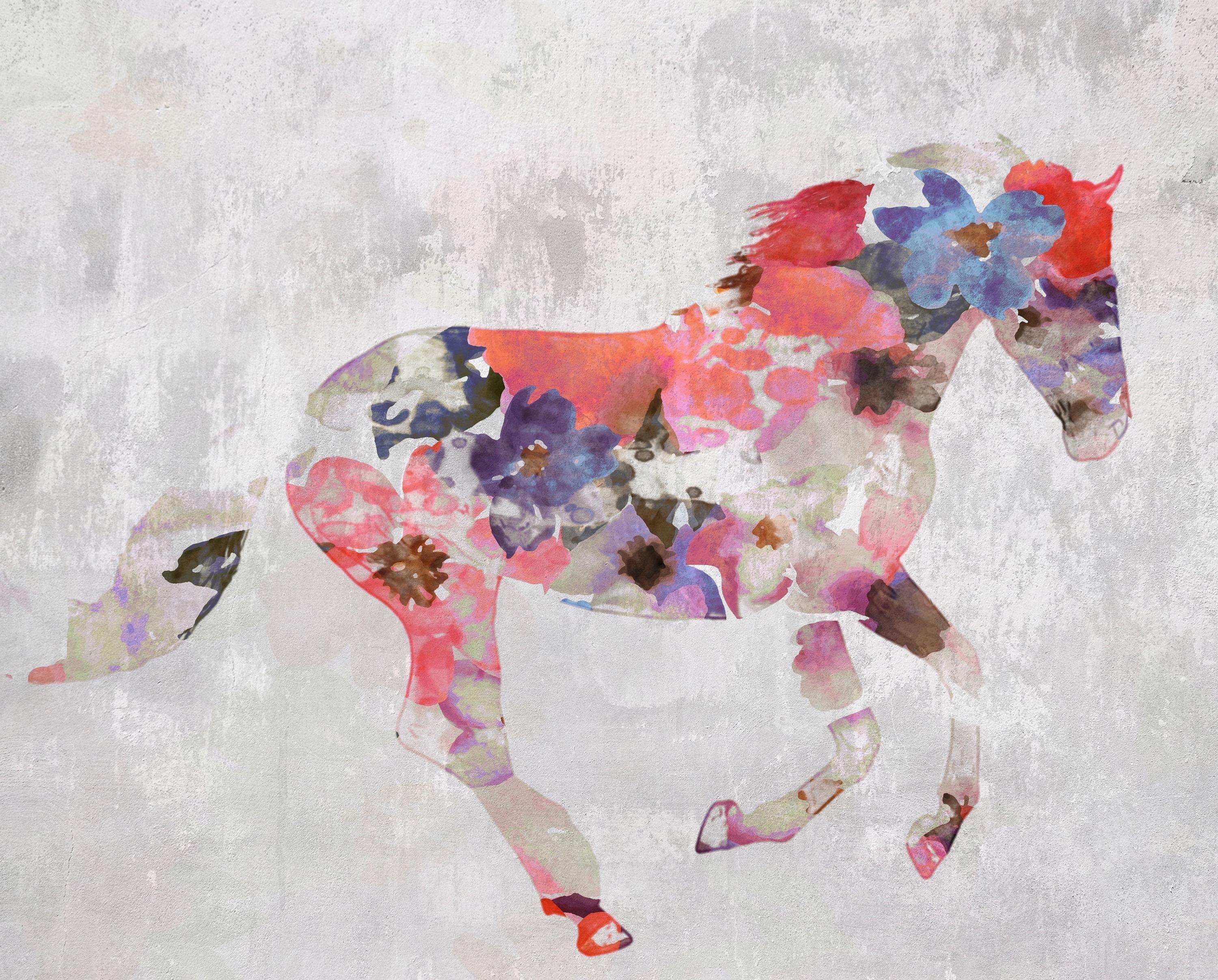 colorful horse paintings on canvas