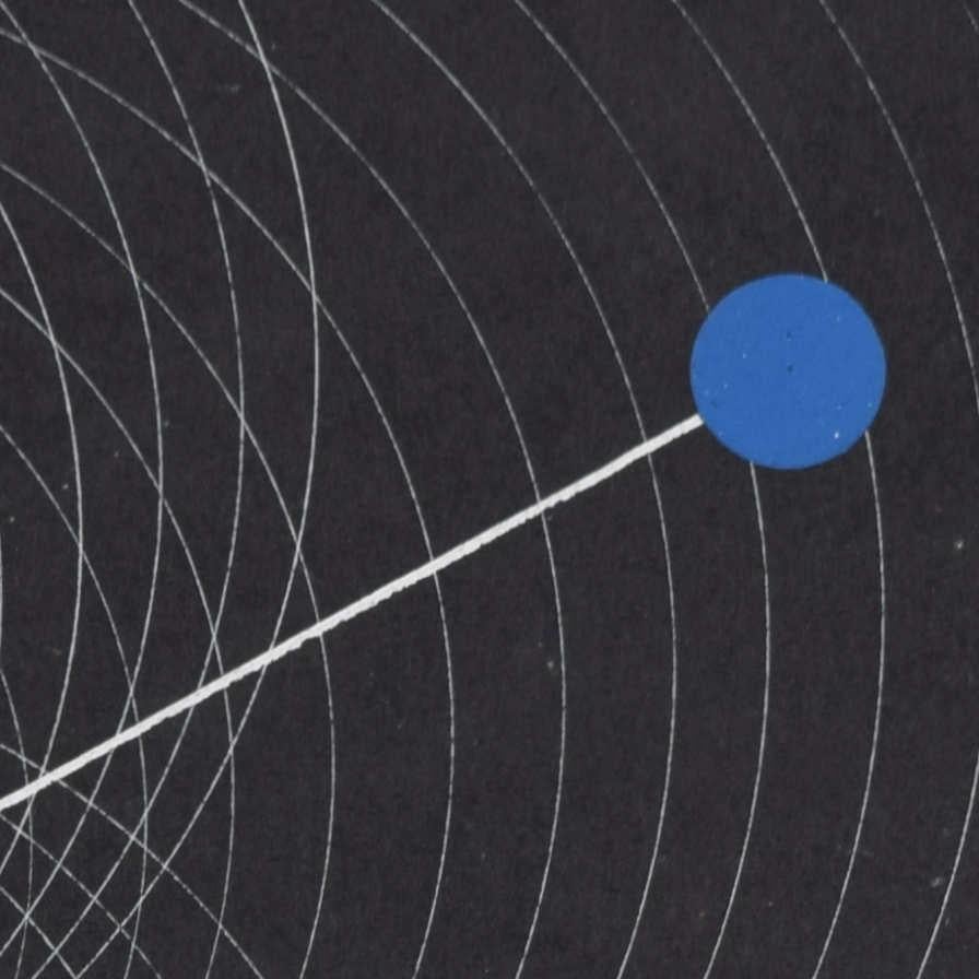 Colour Television, c.1940 painting - Abstract Painting by Unknown