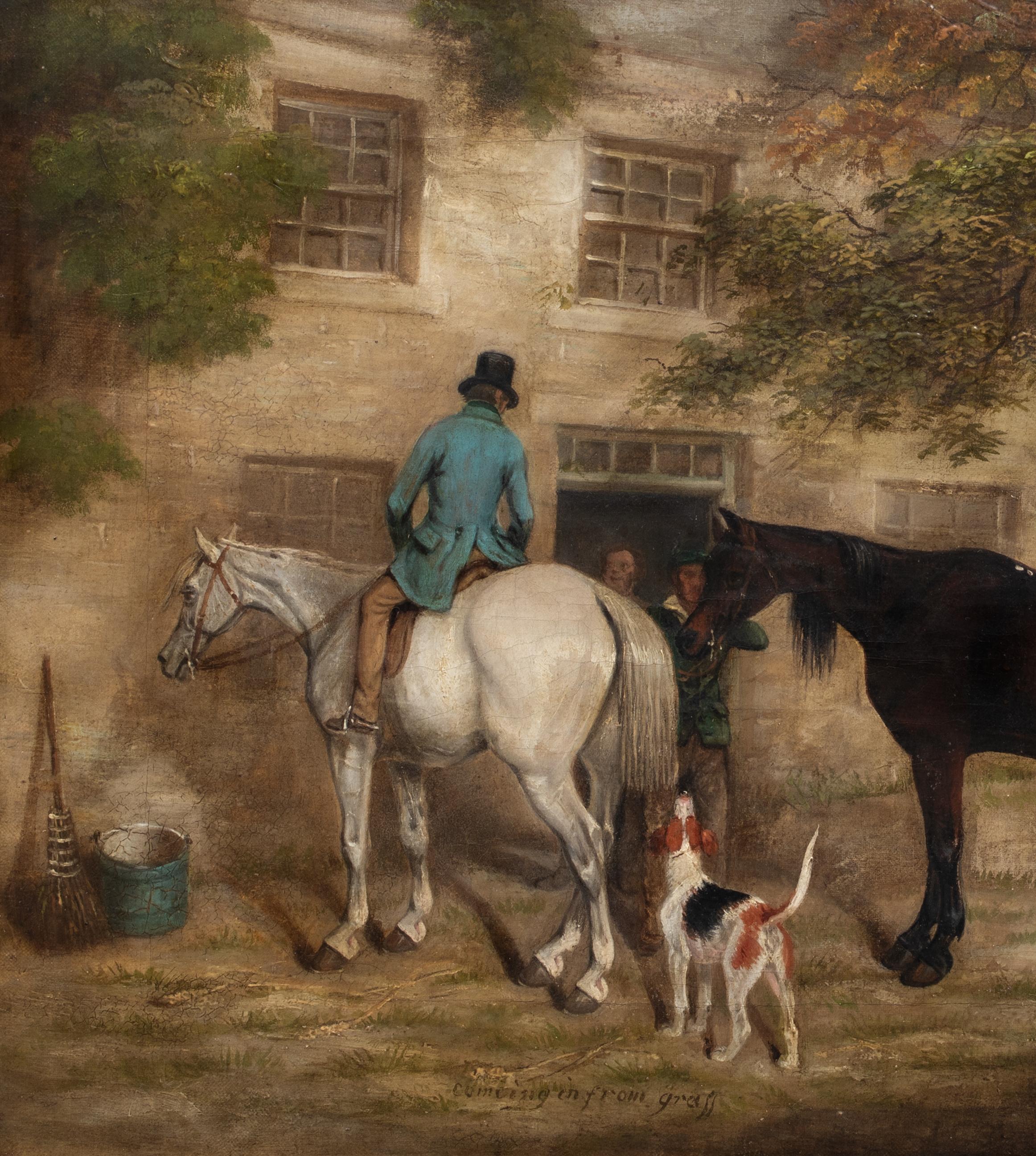 Coming In From The Grass, dated 1848  by James Russell RYOTT (1810-1860)  For Sale 2