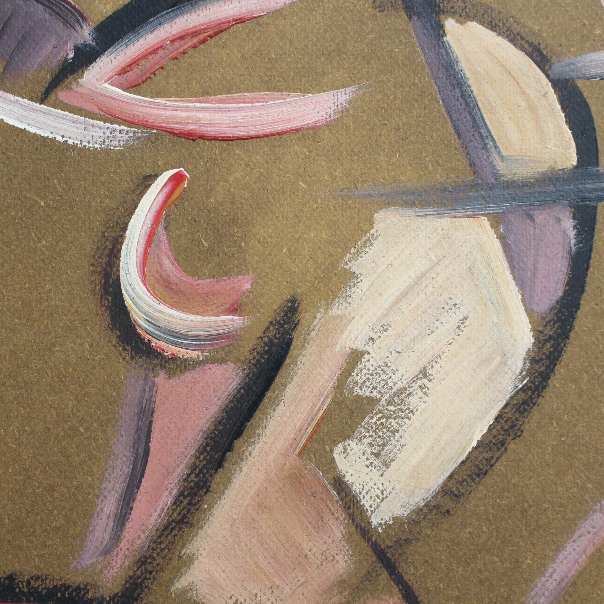 'Composition with Triumphant Figure', Mid-Century Modern Abstract Art, Berlin 5