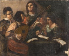 Antique Concerto - Oil on Canvas by Early 20th Century Master 