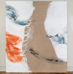 Confluence, Oil on Canvas Abstract Painting by Felicity Mara, 2021