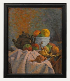 Conrad Schierenberg (1937-2022)  - 20th Century Oil, Teapot and Onions