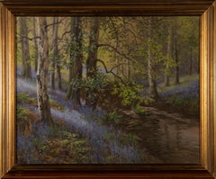 Contemporary Acrylic - Bluebell Woods