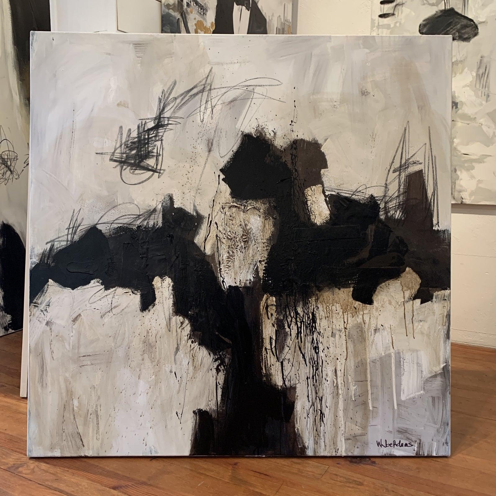 Contemporary Bold Abstract Painting on Canvas 7