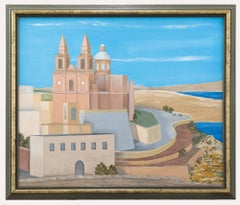 Contemporary Oil - Cathedral in the Dessert